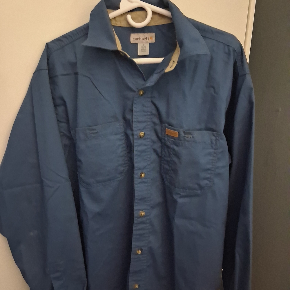 Carhartt Dark Blue Utility Button Up